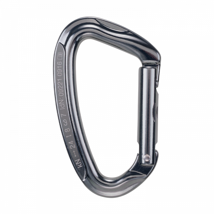 Mosquetón Aluminio Tipo D Sin Seguro 24kN STARGATE – BEAL