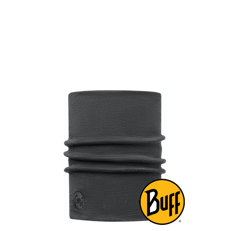 Heavy Merino Wool Neckwarmer Solid Grey