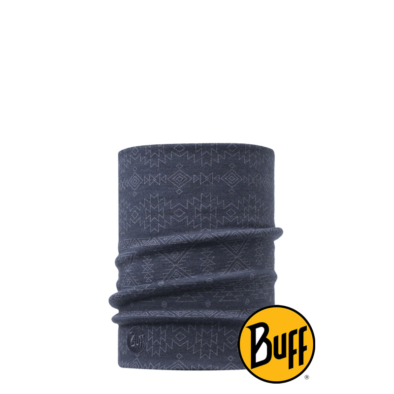 Heavyweight Merino Wool Neckwarmer Edgy Denim