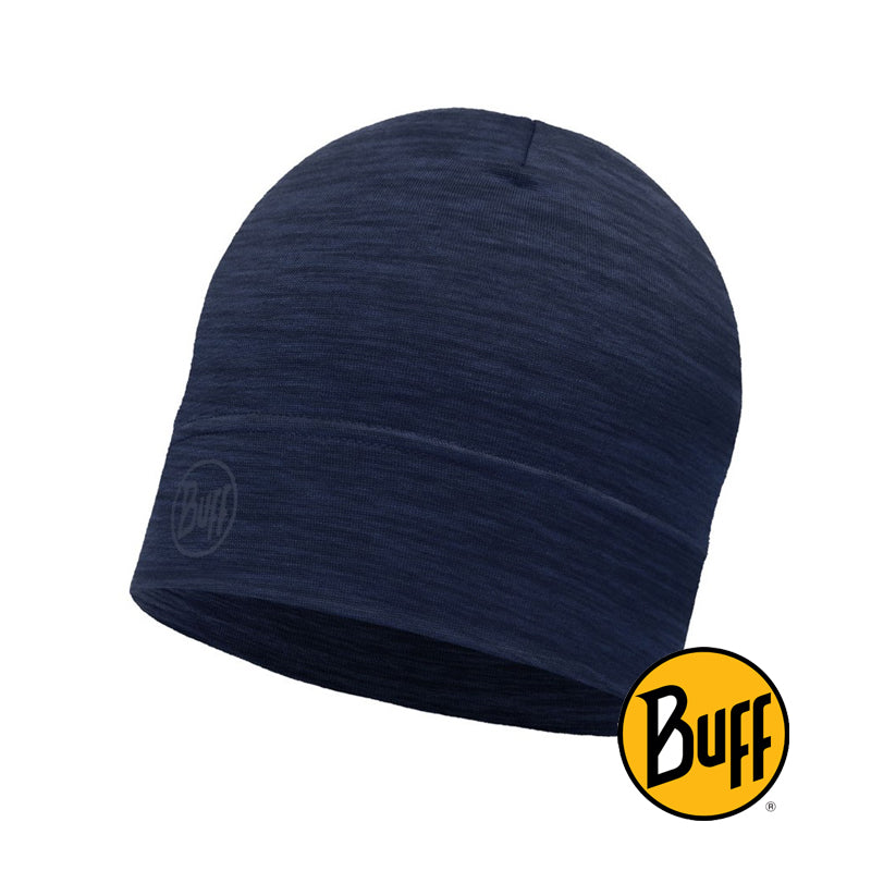 Lightweight Merino Wool Hat Solid Denim