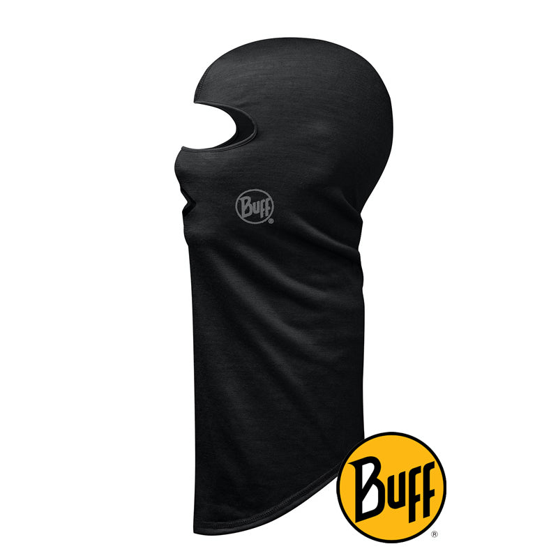 Balaclava Merino Wool Solid Black