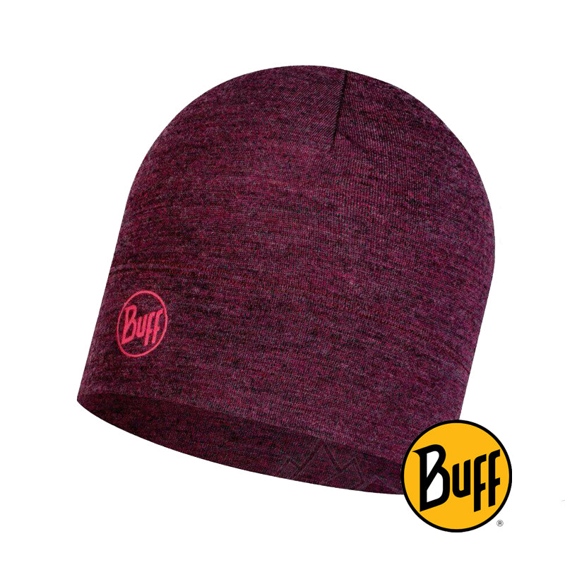 Midweight Merino Wool Hat Dahlia Melange