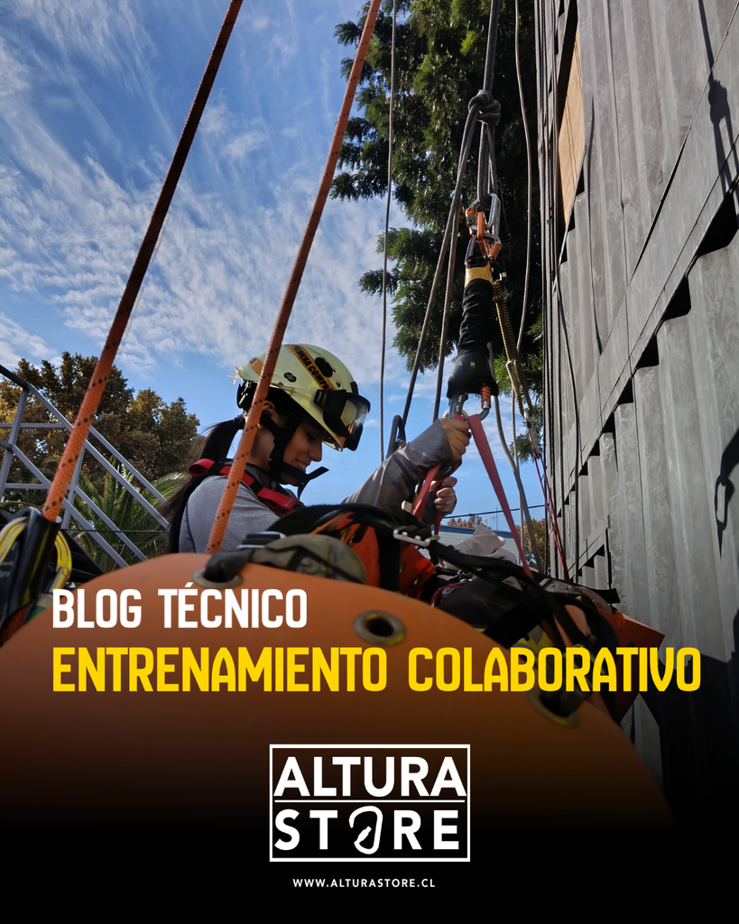 Entrenamiento colaborativo para fortalecer competencias en rescate técnico