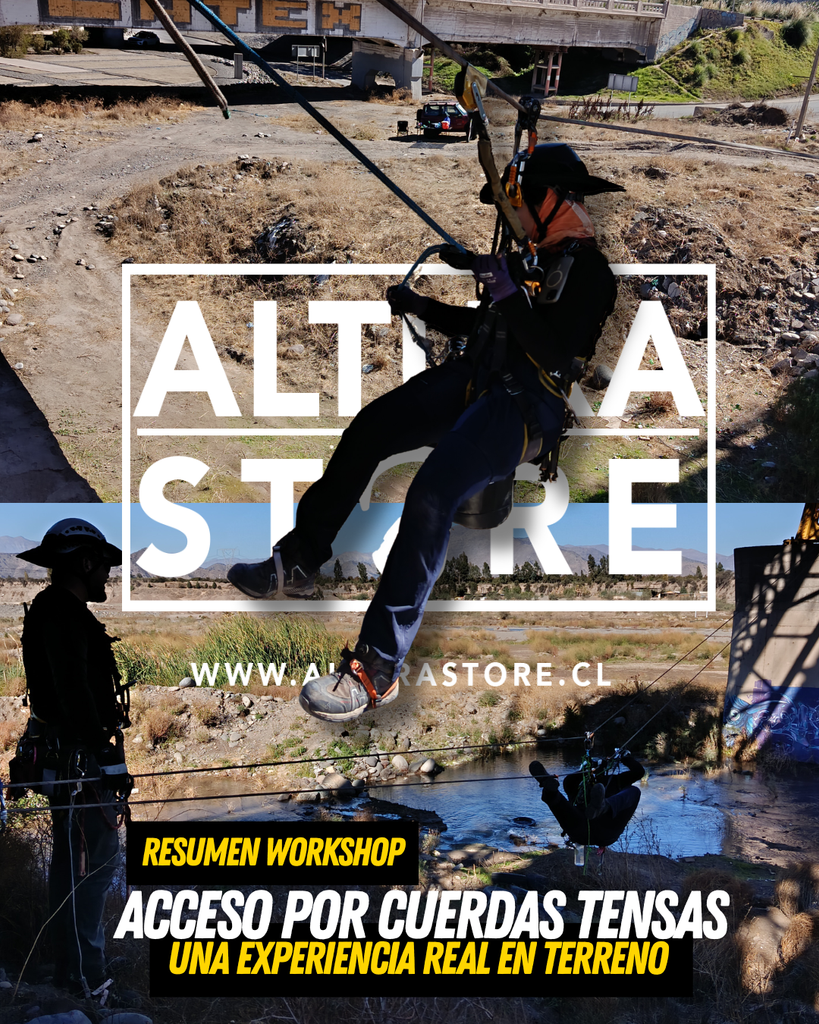Taller: Acceso en Cuerdas Tensas: Una Experiencia Real en Terreno