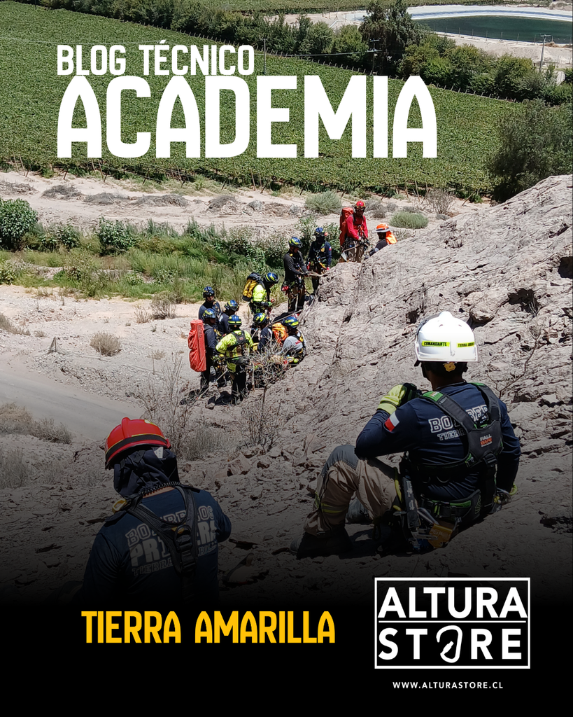 Academia de Rescate por Cuerdas en Tierra Amarilla