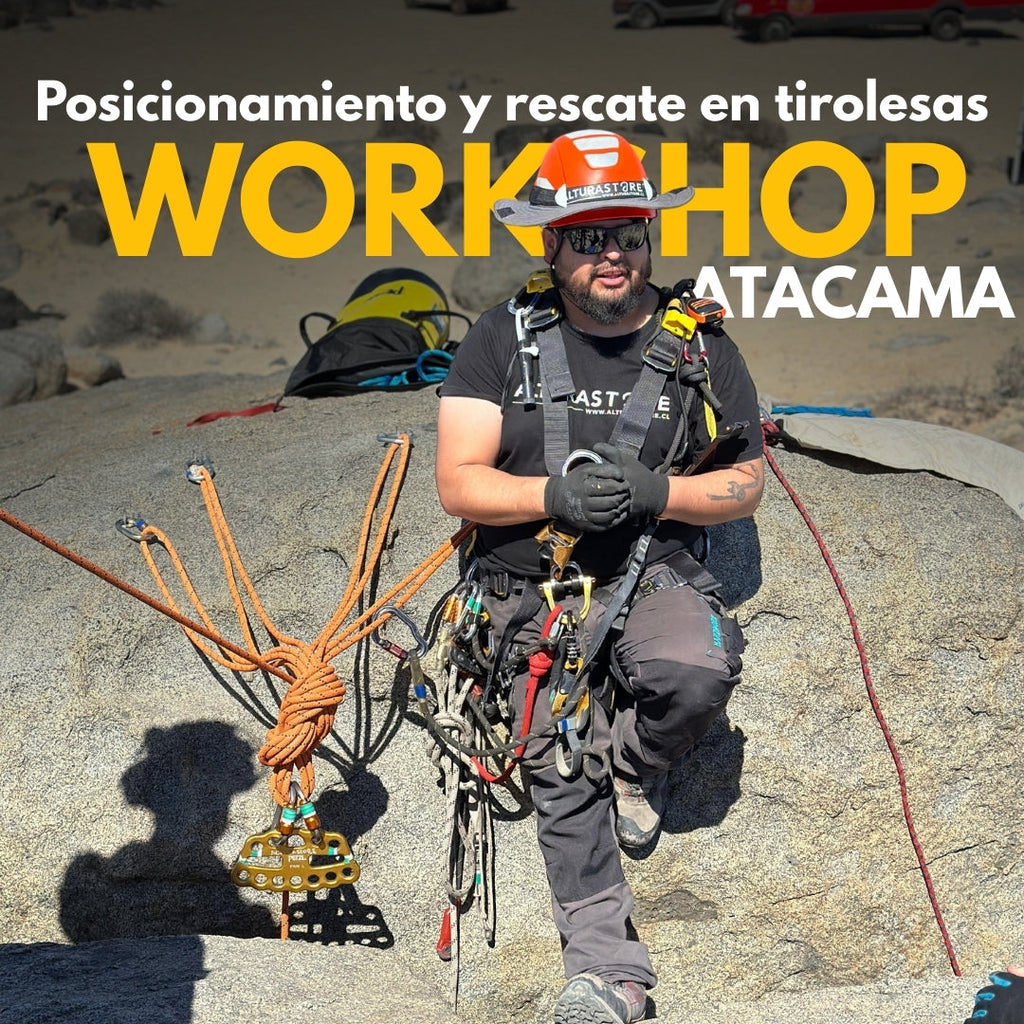 Workshop Técnico en Caldera: Rescate con Tirolesas