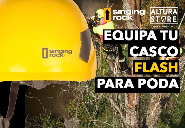 📌 Equipa tu casco FLASH, para PODA 🌴