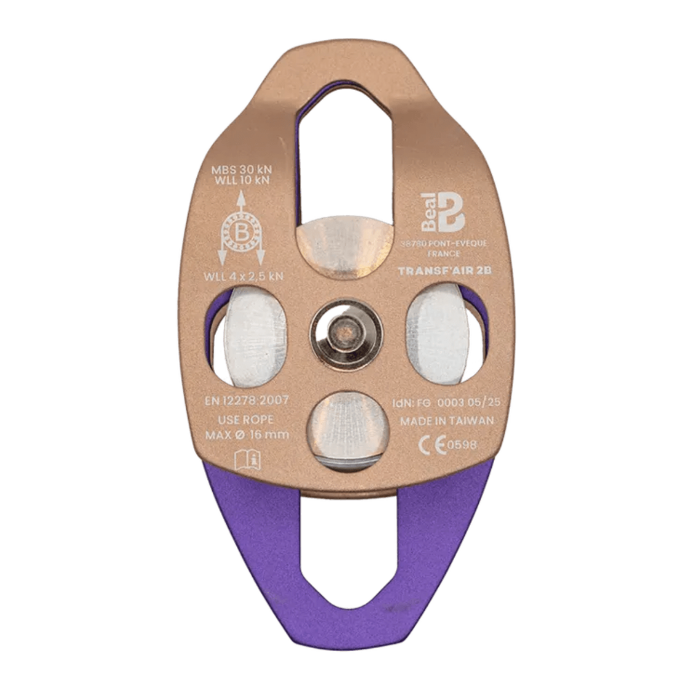 Polea Doble Transf’ Air 2B 30kN – BEAL