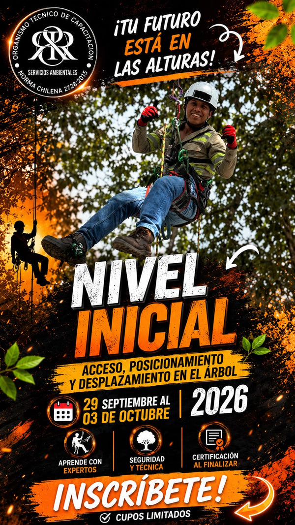 Curso Certificado Nivel inicial de Arborismo