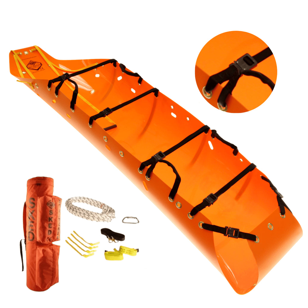 Camilla de Rescate Sked® Rescue Orange Kit Básico (Broches Automáticos Cobra)