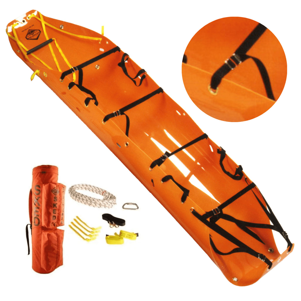 Camilla de Rescate Sked® Rescue Orange Kit Básico (Hebillas Metálicas)