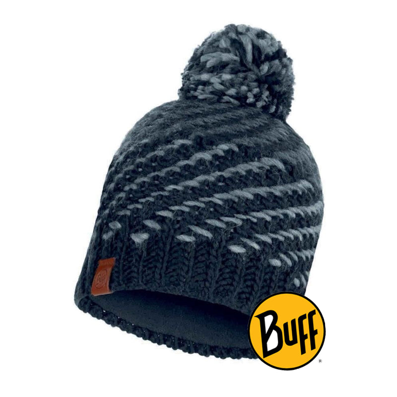 Knitted & Band Polar Hat Nella Graphite