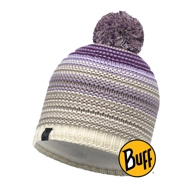 Knitted & Band Polar Hat Neper Violet