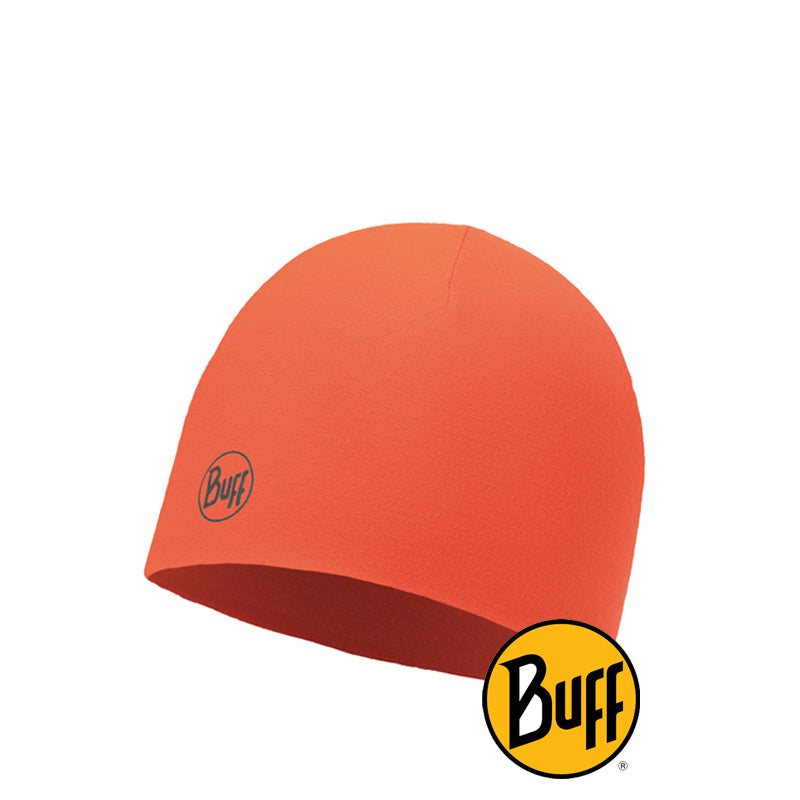 Microfiber Reversible Hat Solid Orange Fluor