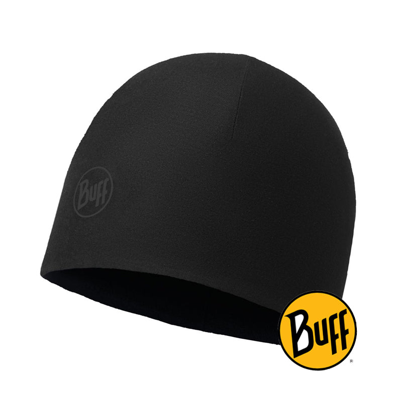 Microfiber & Polar Hat Solid Black