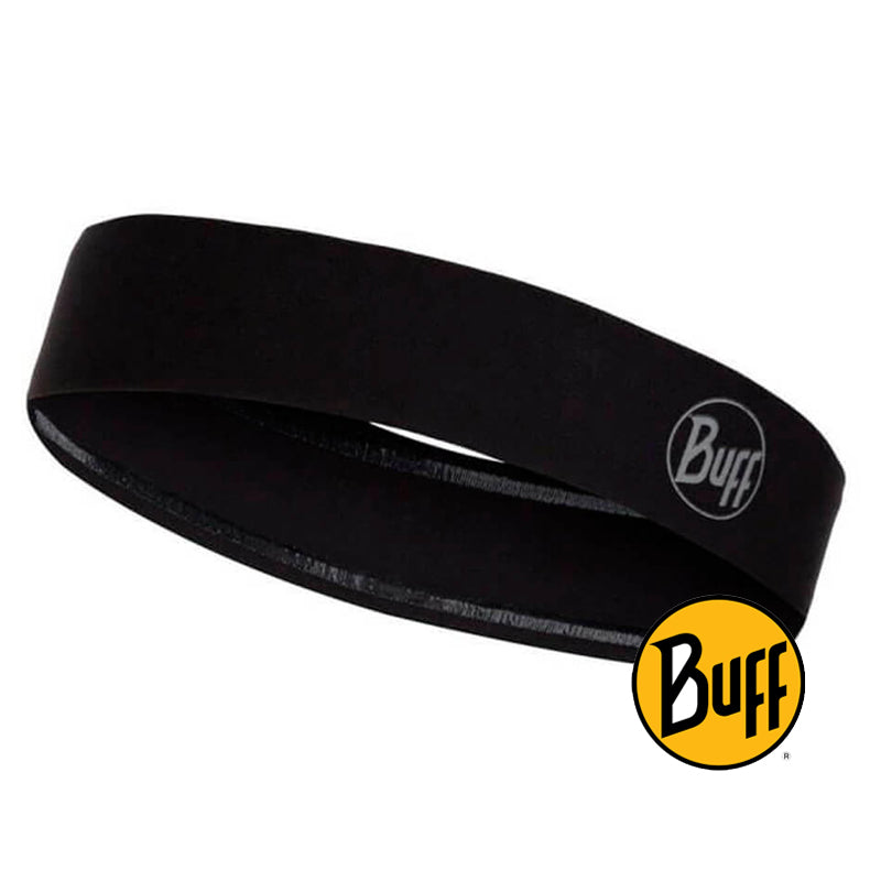 Wide Hairband R-Solid Black