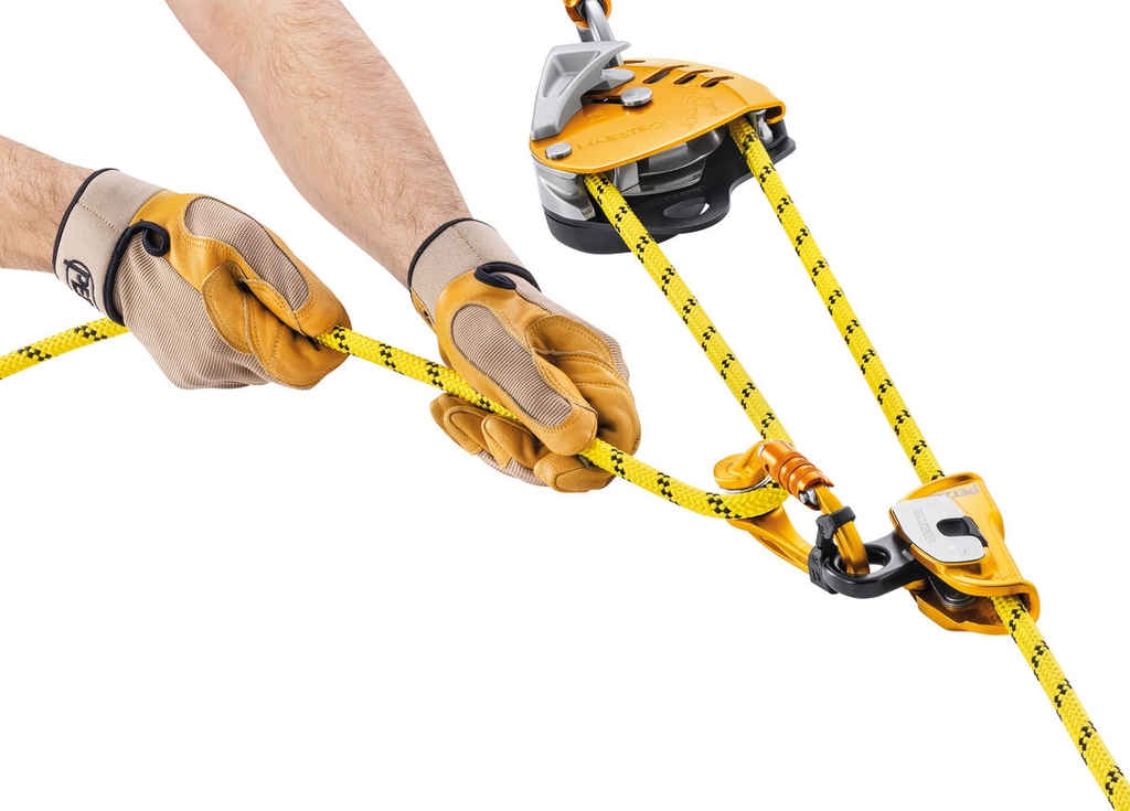 Descensor con polea bloqueadora integrada MAESTRO® S Petzl